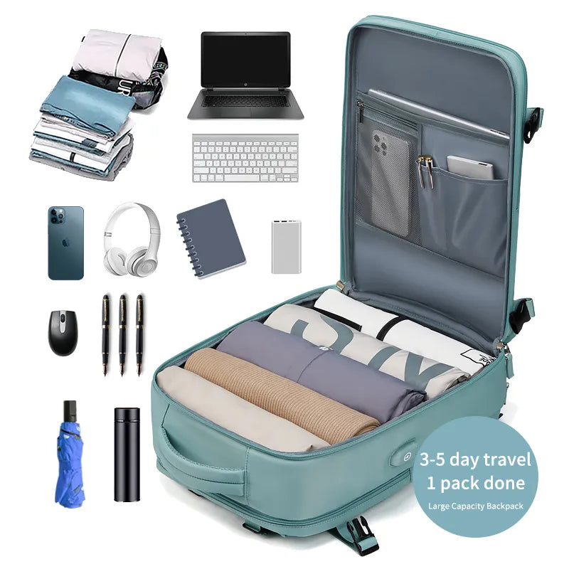 Laptop Backpack with USB Charging